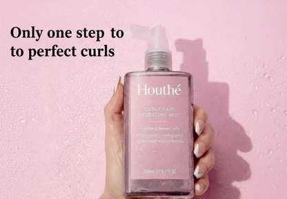 One-step solution for frizz-free, crunch-free, shiny curls