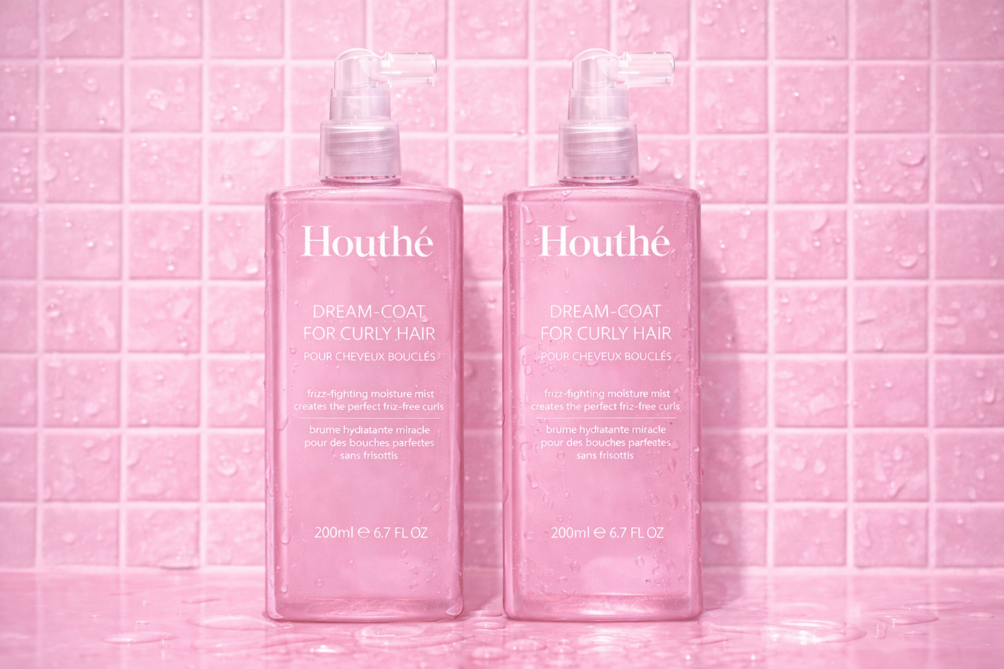 One-step solution for frizz-free, crunch-free, shiny curls